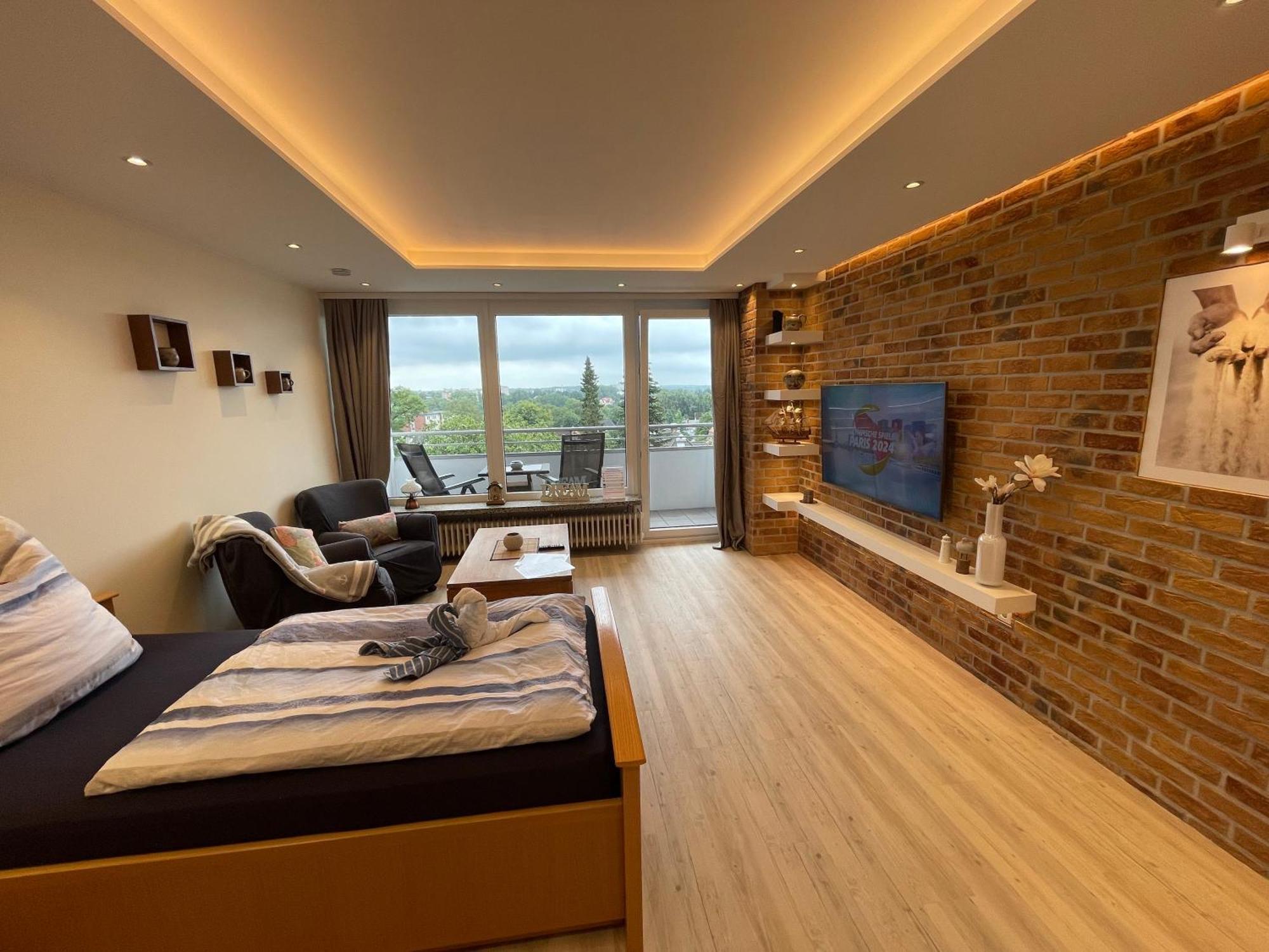 Апартаменты Haus Weitblick Emil Фленсбург Экстерьер фото